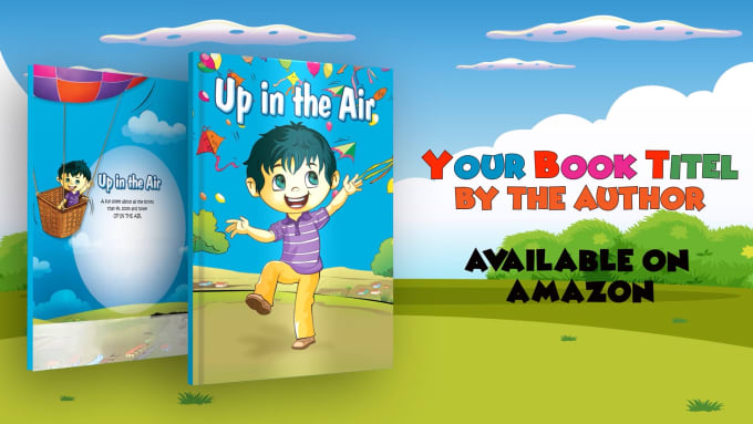 Gig Preview - Create this kids book promo or children book trailer video