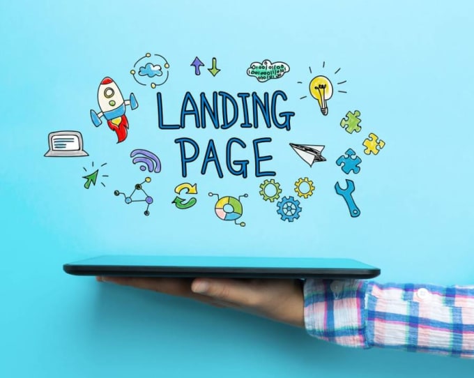 Gig Preview - Design and develop high converting landing page