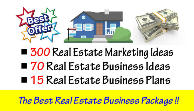 Gig Preview - Give 300 real estate marketing ideas