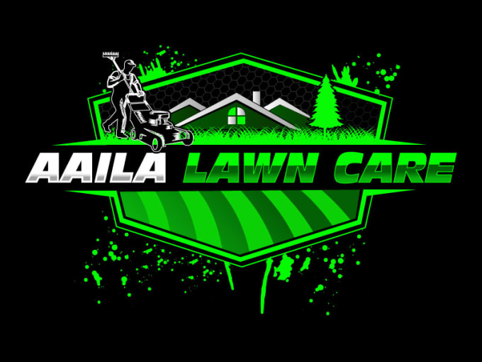 Gig Preview - Design creative unique lawn care logo design