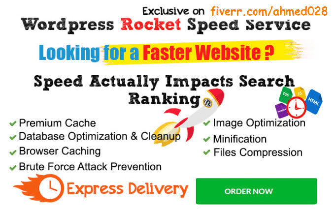 Gig Preview - Do wordpress website speed optimization, increase page speed