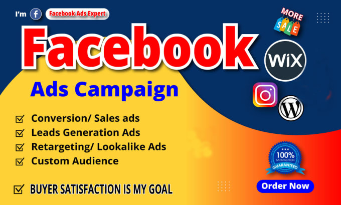 Gig Preview - Set up facebook ads campaign, run fb ads campaign, instagram