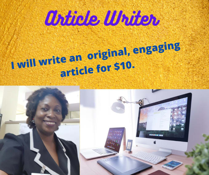 Gig Preview - Write an original and engaging article