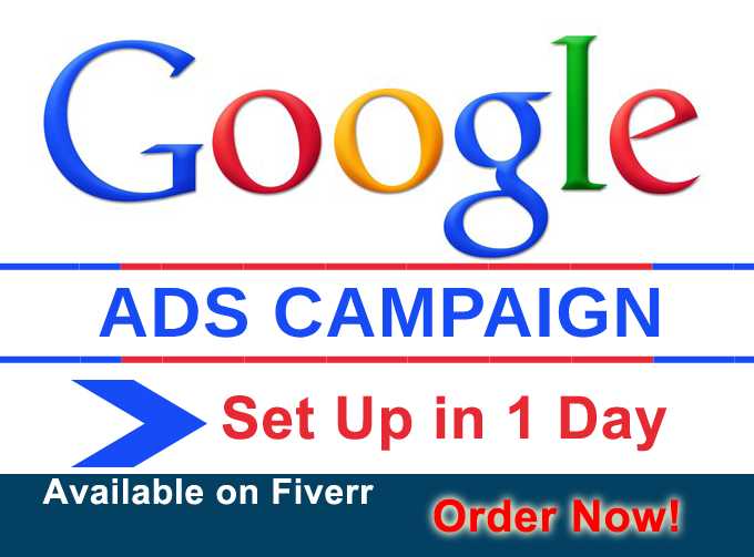 Gig Preview - Setup google adwords ppc campaign in 1 day