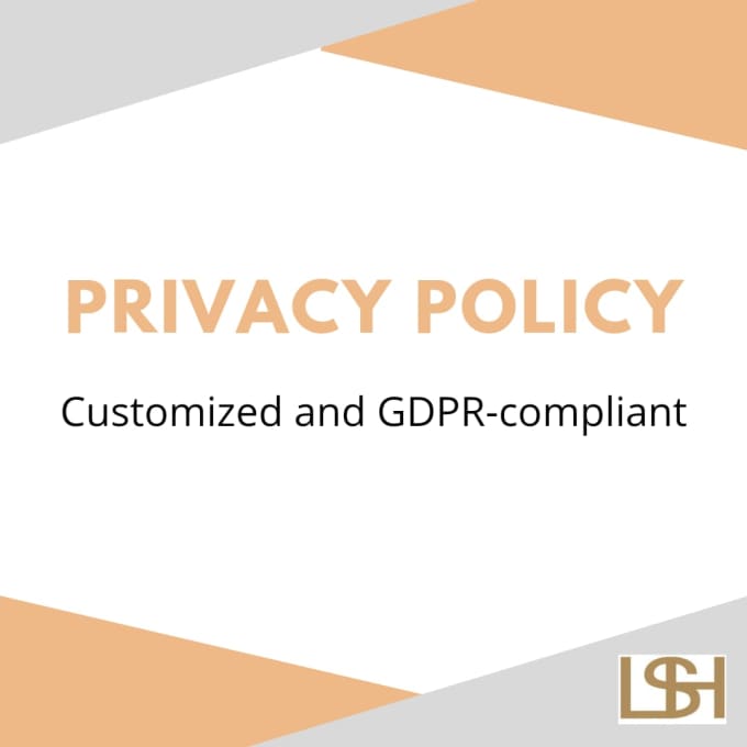 Gig Preview - Write your gdpr privacy policy