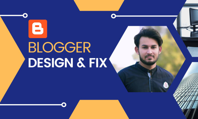 Gig Preview - Create blogger blogspot website with professional templates