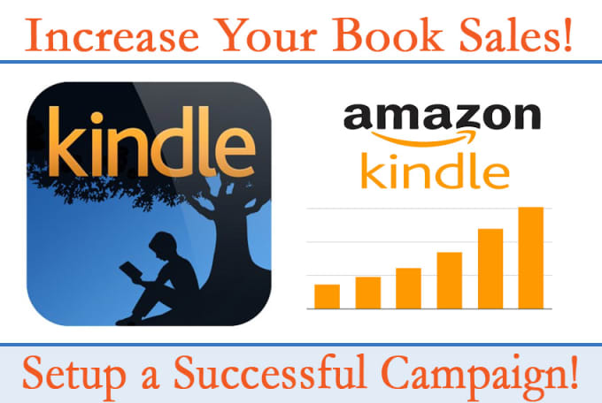 Gig Preview - Setup successful amazon KDP kindle or paperback PPC ad campaigns for your book