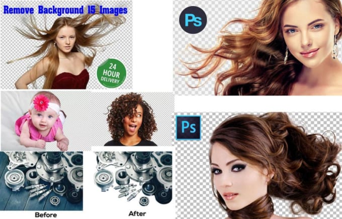 Gig Preview - Do remove background and remove  unwanted stuff   on your image