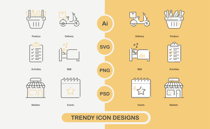 Gig Preview - Design custom flat icon designs