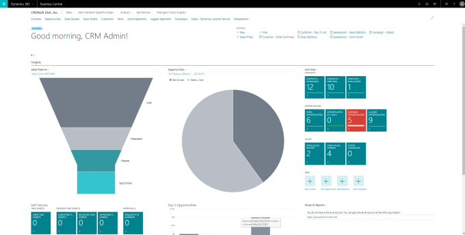 Gig Preview - Implement CRM aka mrm module is ms dynamics 365 nav and bc