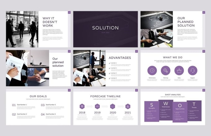 Gig Preview - Design modern powerpoint presentation