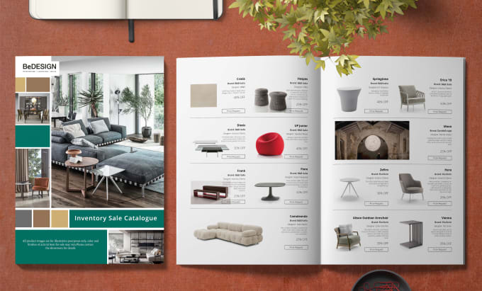 Gig Preview - Design product catalog magazine and brochure