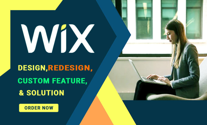 Gig Preview - Design wix website, redesign wix website or wix business website