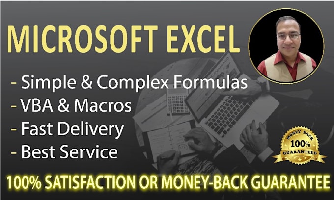 Gig Preview - Do microsoft excel macro, excel vba, excel formula fast