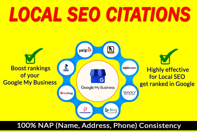 Gig Preview - Do superior local SEO citation google maps listing