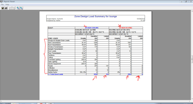 Gig Preview - Size hvac cooling and heating load via carrier hap