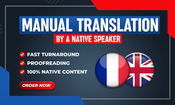 Gig Preview - Provide perfect english to french and french to english translations