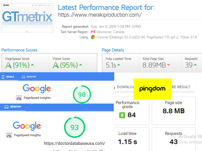 Gig Preview - Speed up wordpress website speed optimization