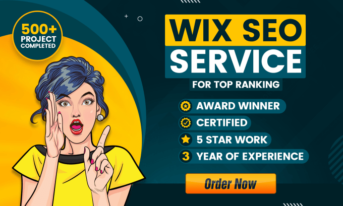 Gig Preview - Do wix SEO to rank your wix website to the first page