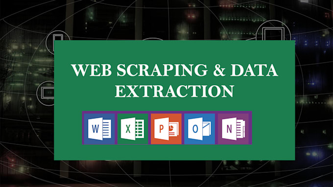 Gig Preview - Make data scrapping software, crawling extraction from web