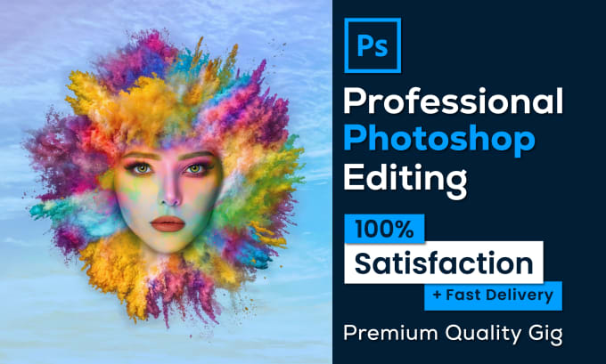 Gig Preview - Do professional photoshop editing, photo manipulation and photo retouching