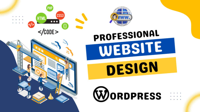 Gig Preview - Create wordpress website or redesign wordpress website