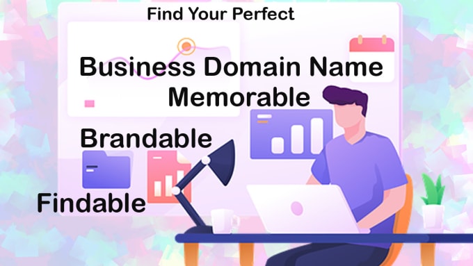 Gig Preview - Research domain name for your business name and setup wordpress landing page