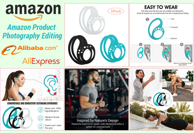 Gig Preview - Do amazon product photography editing infographic,main,lifestyle design