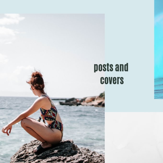 Gig Preview - Design social media covers and posts special pack