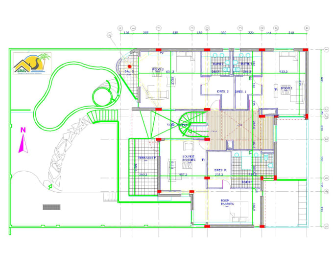 Gig Preview - Design looking, attractive floor plans for your house