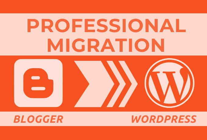 Gig Preview - Convert, migrate blogger blogspot to wordpress website