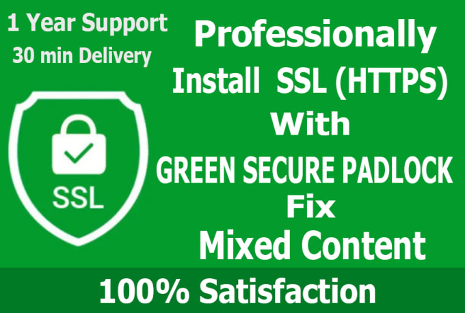 Gig Preview - Configure http to https install ssl certificate or ssl fix wordpress site