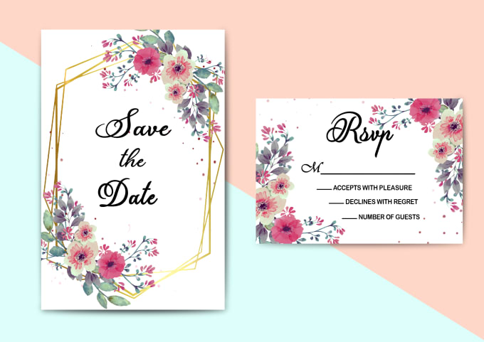 Gig Preview - Design event card, party invitation and birthday card