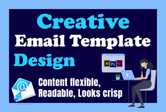 Gig Preview - Eye catching email templates designed for email marketing