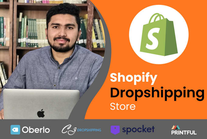 Gig Preview - Design your shopify dropshipping store