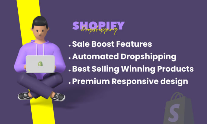 Gig Preview - Create 30k per month shopify dropshipping website