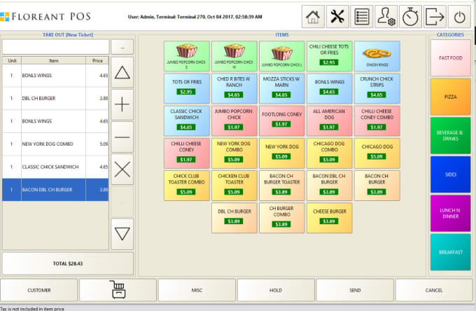 Gig Preview - Do customization in chromis and floreant pos like unicenta