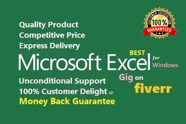 Bestseller - do any microsoft excel formula, excel macro, excel vba and chart