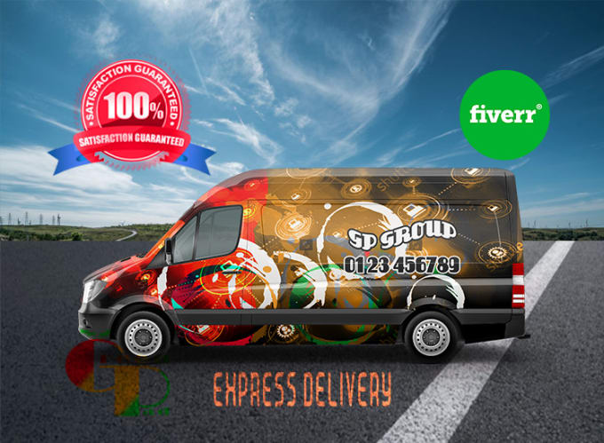 Bestseller - do professional van wrap, truck wrap, vehicle wrap design