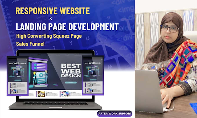 Bestseller - design high converting landing page or squeez page