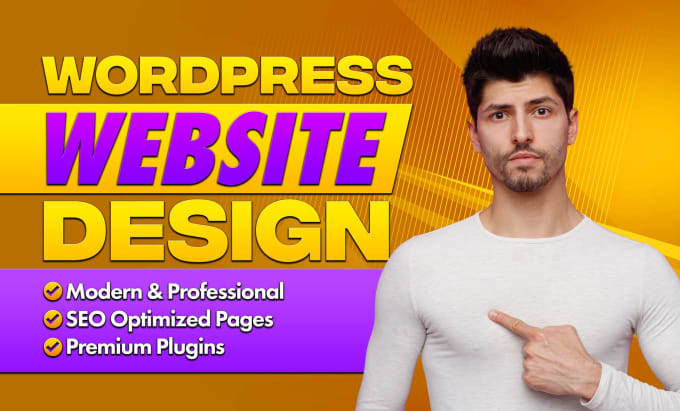 Gig Preview - Create a responsive wordpress website design or blog