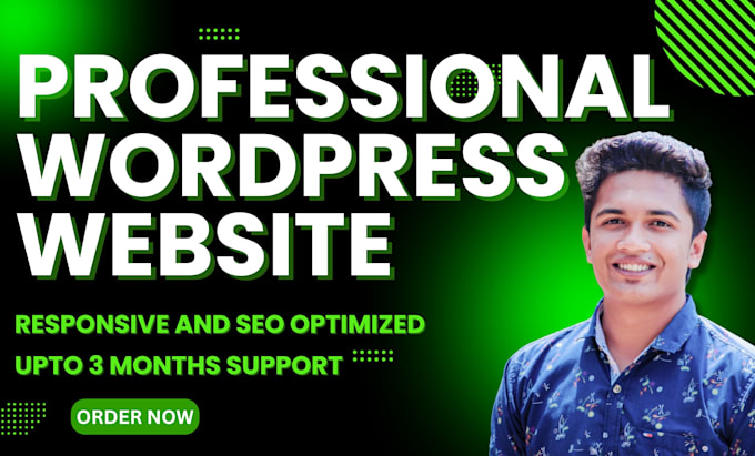 Bestseller - do professional wordpress website design, responsive and SEO optimized