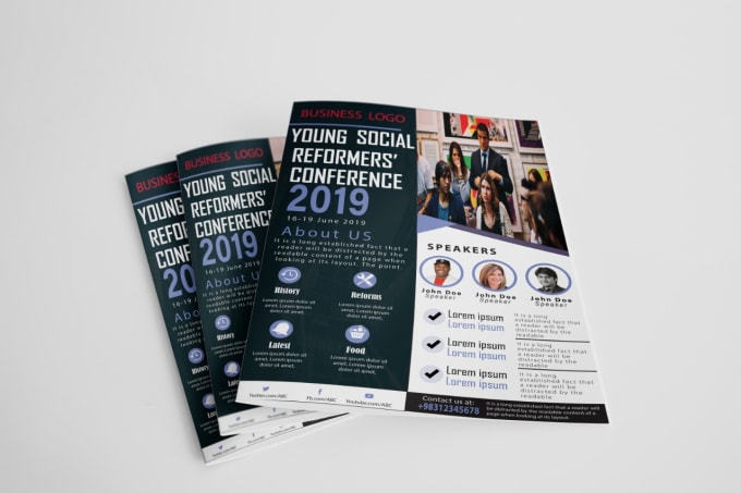 Gig Preview - Design professional flyer and brochure for you business