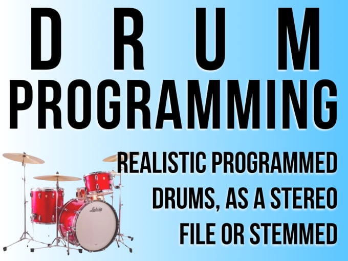 Gig Preview - Create realistic programmed drums or percussion