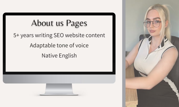 Gig Preview - Write an exceptional about us page for your website