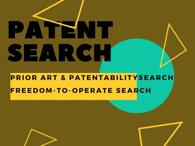 Gig Preview - Search patents for invention idea product or process