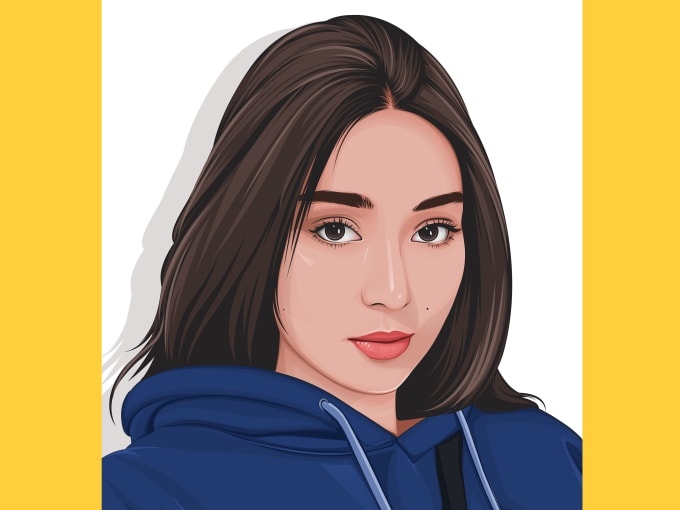 Gig Preview - Create a vector portrait of your picture