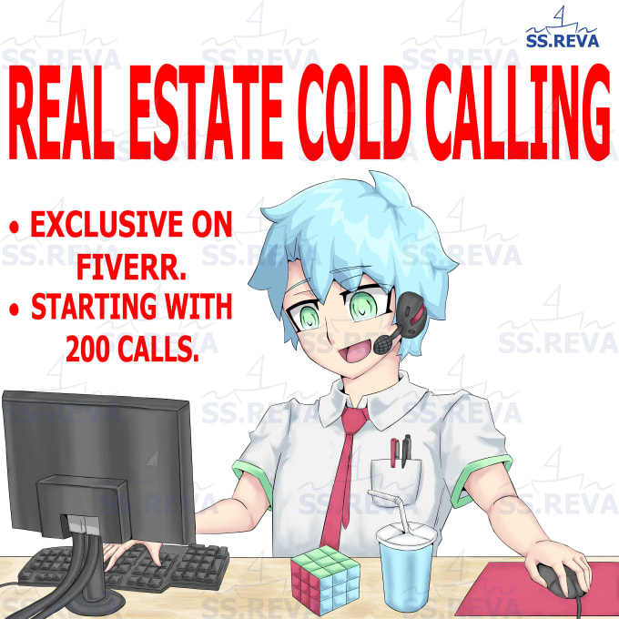 Gig Preview - Do 200 real estate cold calling or more with USA caller id