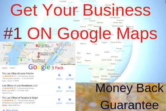 Gig Preview - Be your local SEO agency for google maps ranking