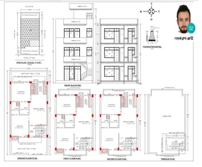 Gig Preview - Convert pdf, sketch or image drawing to autocad